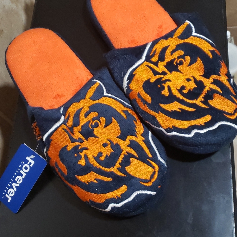 Chicago Bears NFL Mens Slippers